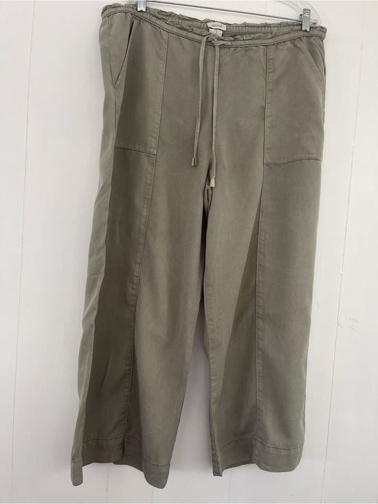Joie Pants - Joie 100% Lyocell Lagenlook Vacation Light Weight Wide Leg Pants Size XL